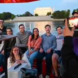 Georgetown monument cruise near Washington, DC. Potomac Paddle Club by Sea Suite Cruises.