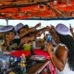 Special Event Cruise, bachelorette party on a paddle boat booze cruise in Washington DC. Potomac Paddle Club by Sea Suite Cruises.