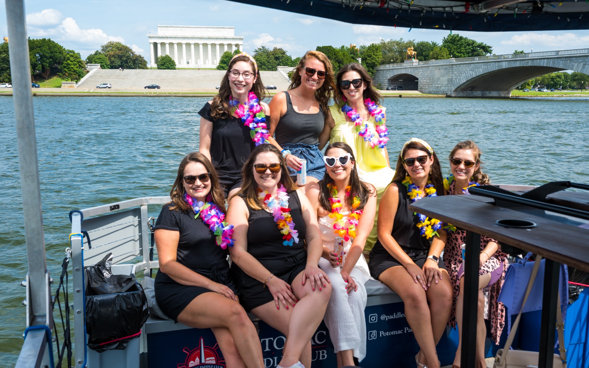 Bachelorette Party Booze Cruise in Georgetown near Washington DC by Sea Suite Cruises.