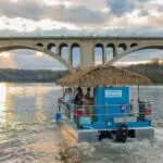 Washington DC Tiki Boat tour of Georgetown. Private cruise. Potomac Tiki Club by Sea Suite Cruises.
