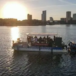 Inner Harbor Paddle Boat booze Cruise. BYOB! Baltimore Paddle Club by Sea Suite Cruises.