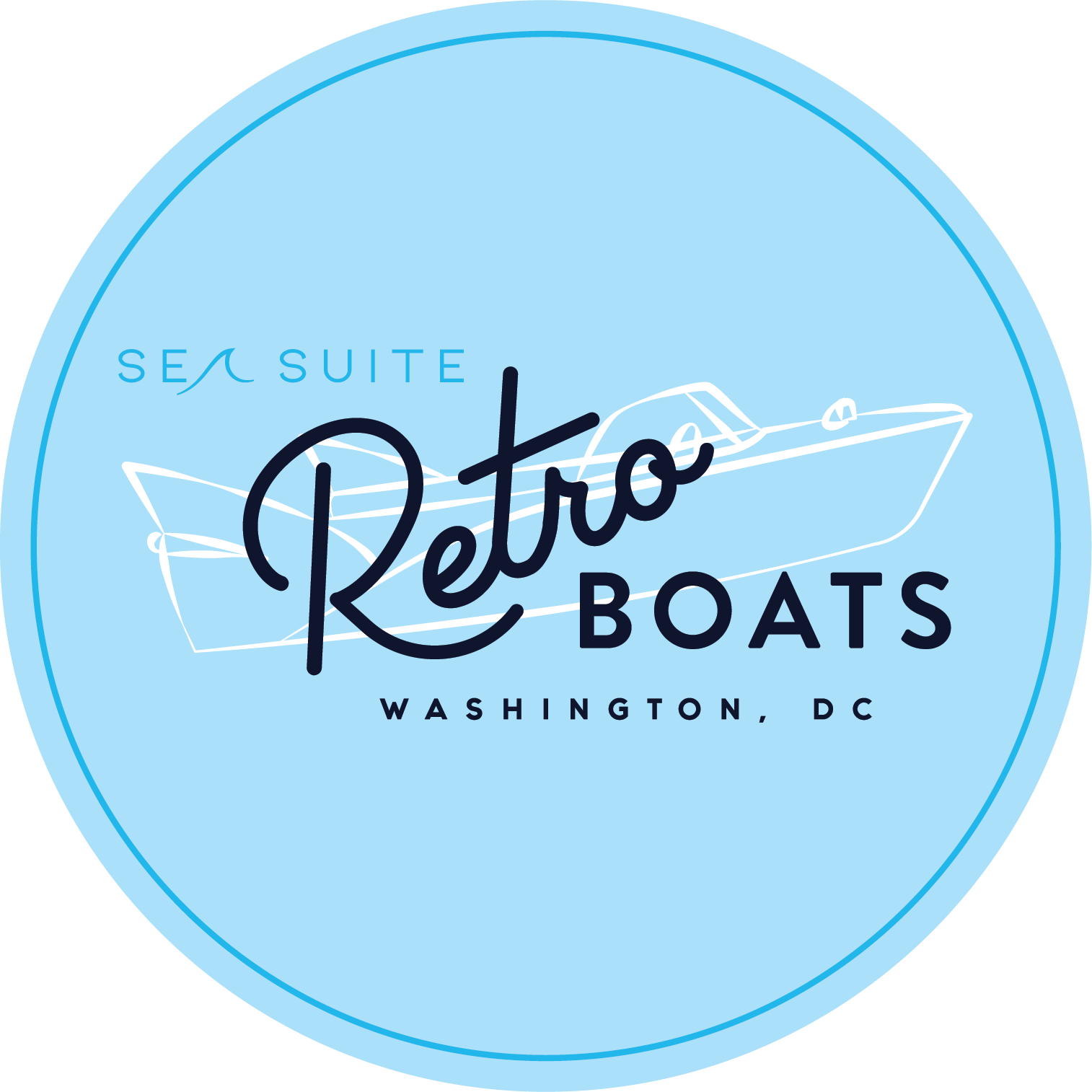 Retro Boat Rentals DC by Sea Suite Cruises Logo