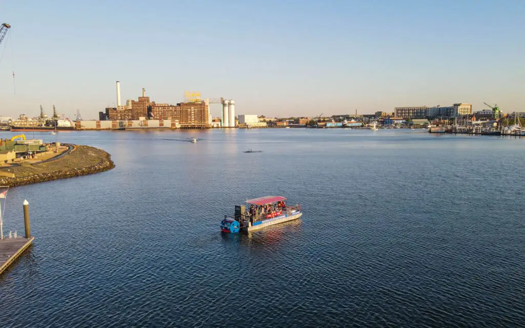 Paddle Boat Booze Cruise Baltimore MD. Paddle Club Baltimore previously SipAhoy Cycleboats.