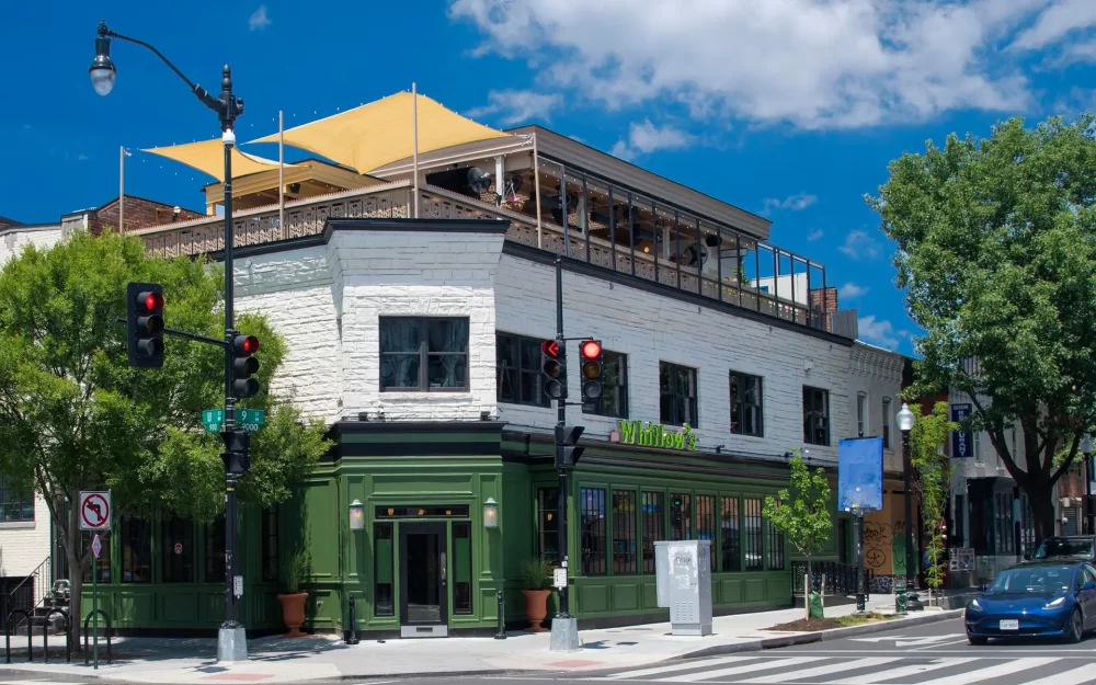 When that venue closed and reopened in DC’s Shaw neighborhood, they had a light bulb moment realizing that the fun and festive tradition of Whitlow’s could, quite literally, float. (Whitlow’s present day)